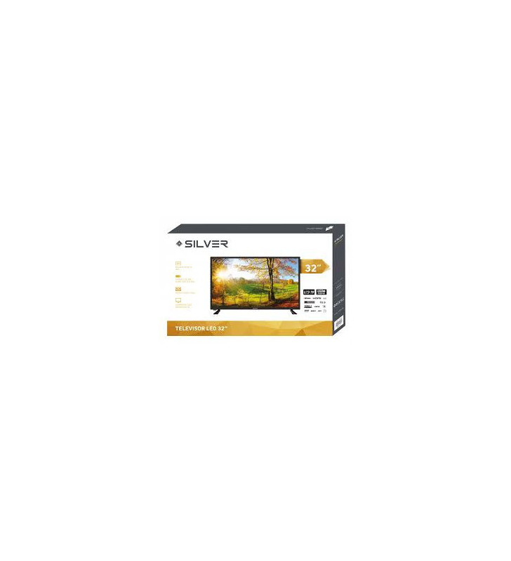 TV SILVER (LED - 32'' - 81 cm - HD - Smart TV)
