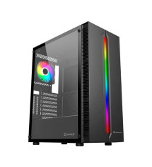 Caixa Pc Unika Gaming Atx Armor Lumina 205B Rgb C/Janela Preta Uk511210