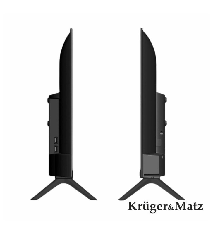 TV LED 24" HD HDMI DVB-T2 H.265 HEVC 230/12V KRUGERMATZ