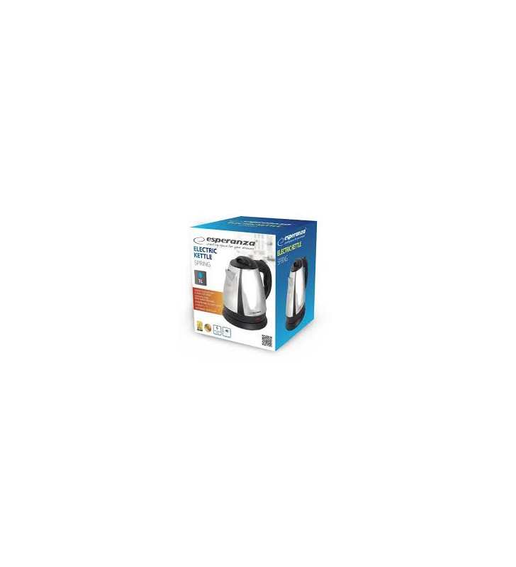Fervedor de água elétrico inox polido 1350w 1l