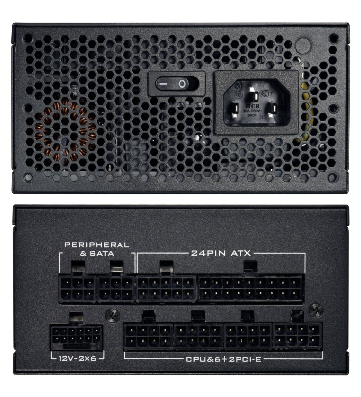 Fonte Modular Lian Li SFX SP750 V2 750W 80+ Gold Preto